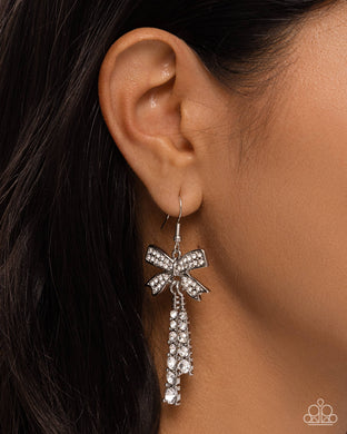 Earrings Date Night Decadence - White E365