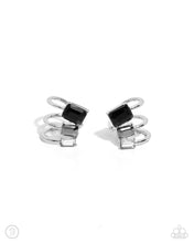 Load image into Gallery viewer, Earrings Impressive Shimmer - Silver   EARCUFF E3026