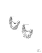 Load image into Gallery viewer, Earrings Immaculate Impression - Silver MINI Hoops S142
