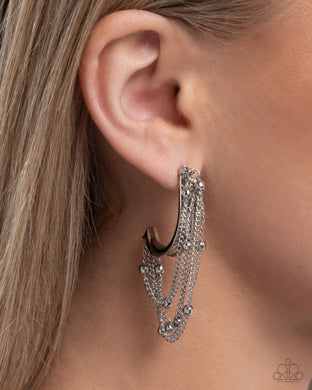 Earrings Immaculate Impression - Silver MINI Hoops S142