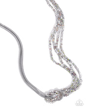 Load image into Gallery viewer, Necklaces Mismatched Mirage - Silver N165