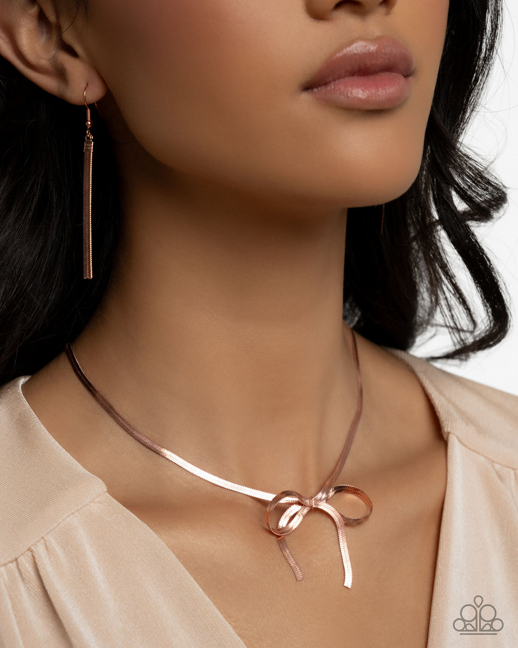 Necklaces Ladylike Legato - Copper N419