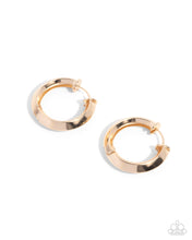 Load image into Gallery viewer, Earrings Hinged Homage- Gold HINGE