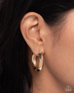 Earrings Hinged Homage- Gold HINGE