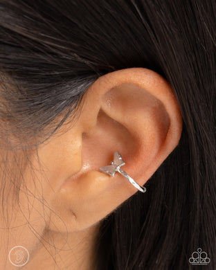 Earrings Aerial Attitude - Silver EARCUFFS E3035