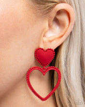 Load image into Gallery viewer, Earrings Casual Chemistry - Red VDAY216