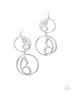 Earrings Admittedly Aerial - White