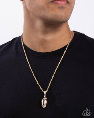Necklace Urban Football Future - Gold Sports SF112