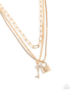 Necklaces LOCKS of Luck - Gold N2461