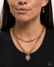 Load image into Gallery viewer, Necklaces LOCKS of Luck - Gold N2461