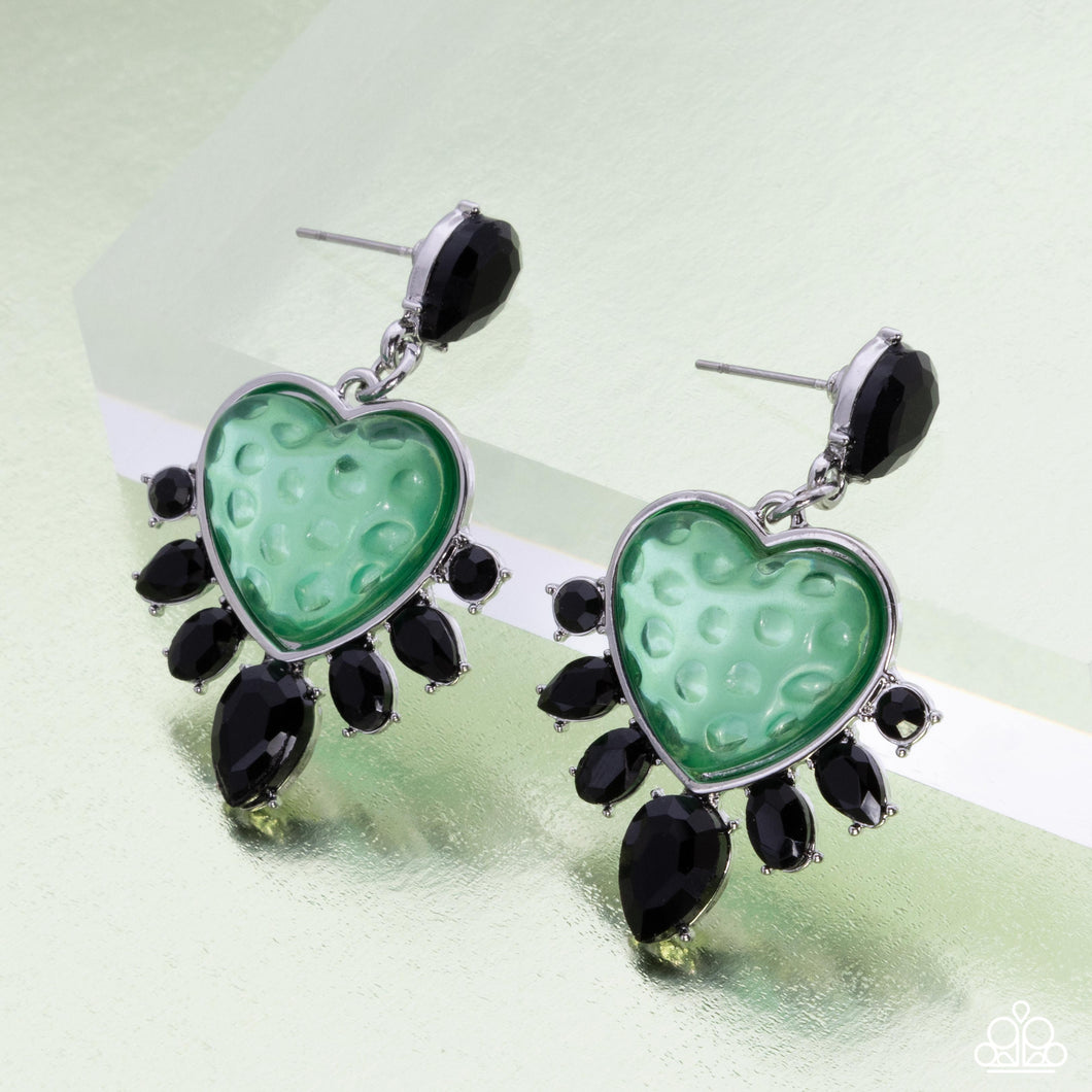 Earrings Resort Radiance - Green VDAY V503