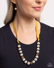 Load image into Gallery viewer, Necklaces Exclusive Ease - Yellow Pearl N118