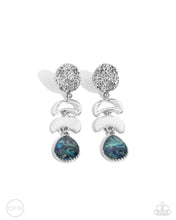 Load image into Gallery viewer, Earrings Celestial Character - Blue Clip ON