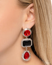 Load image into Gallery viewer, Earrings Entertaining the Thought - Red E244
