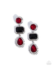 Load image into Gallery viewer, Earrings Entertaining the Thought - Red E244