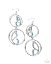 Load image into Gallery viewer, Earrings Admittedly Aerial - Blue E2001