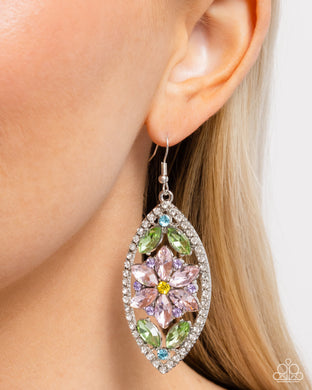 Earrings Gallant Garden - Multi PINK E2374