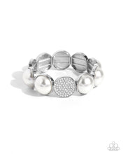 Load image into Gallery viewer, Bracelets Believable Bling - White Pearl B2124