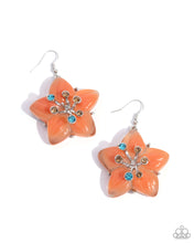 Load image into Gallery viewer, Earrings Summer Sprigs - Orange E2176