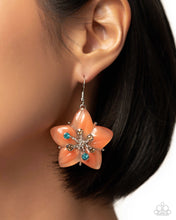 Load image into Gallery viewer, Earrings Summer Sprigs - Orange E2176