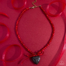 Load image into Gallery viewer, Necklaces Tasteful Trimming - Red VDAY