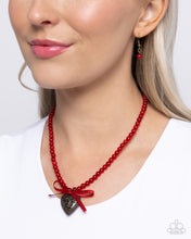 Load image into Gallery viewer, Necklaces Tasteful Trimming - Red VDAY