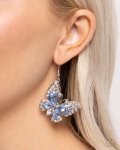 Load image into Gallery viewer, Earrings Teardrop Takeoff - Blue E585