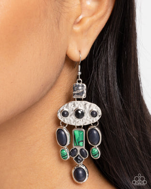 Earrings Inspired Interval - Black E2209