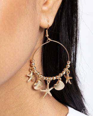 Earrings Coastal Conversation - Gold SU