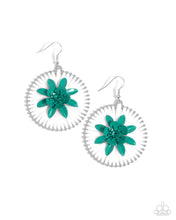 Load image into Gallery viewer, Earrings Dancing Daydream - Green E2190