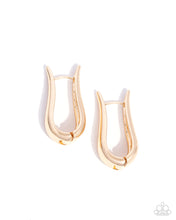 Load image into Gallery viewer, Earrings Malibu On My Mind - Gold Hinge N370