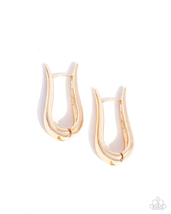 Earrings Malibu On My Mind - Gold Hinge N370