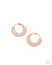 Load image into Gallery viewer, Earrings Winking Whimsy - Gold Hinge