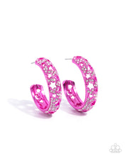Load image into Gallery viewer, Earrings Stellar Significance - Pink E2247