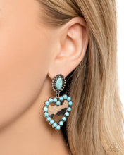 Load image into Gallery viewer, Earrings Whimsical Wrangler - Blue WS506 Western
