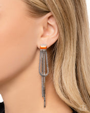 Load image into Gallery viewer, Earrings Classy Curves - Orange E407