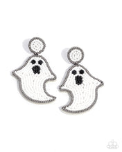 Load image into Gallery viewer, Earrings Ghost Story - White Halloween E504