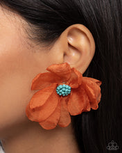 Load image into Gallery viewer, Earrings Part Of Your World - Orange E191