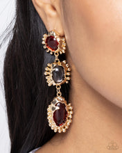 Load image into Gallery viewer, Earrings Emotional Elegance - Red E375