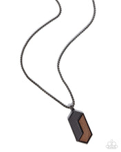 Load image into Gallery viewer, Urban Necklace WOODWORK Study - Black