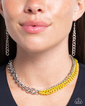 Load image into Gallery viewer, Necklaces Tinted Tension - Yellow N154