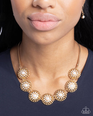 Necklaces Doll House - Gold PEARL N2368