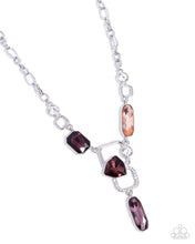 Load image into Gallery viewer, Necklaces Artistic Elegance - Purple N004