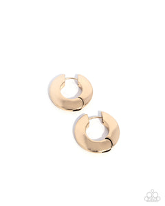 Earrings Intelligence Operation - Gold HINGE
