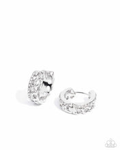 Load image into Gallery viewer, Earrings Lethal Layers - White MINI Hinge S151