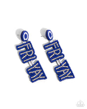 Load image into Gallery viewer, Earrings Its Friday! - Blue E200