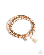 Load image into Gallery viewer, Bracelets Colored Conversation - Orange 2330