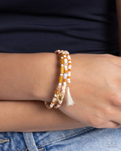 Load image into Gallery viewer, Bracelets Colored Conversation - Orange 2330