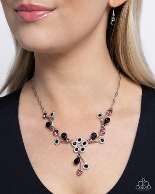 Necklaces Blossom Queen - Purple N2169