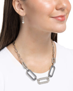 Necklaces Painted Paladin - Silver N112